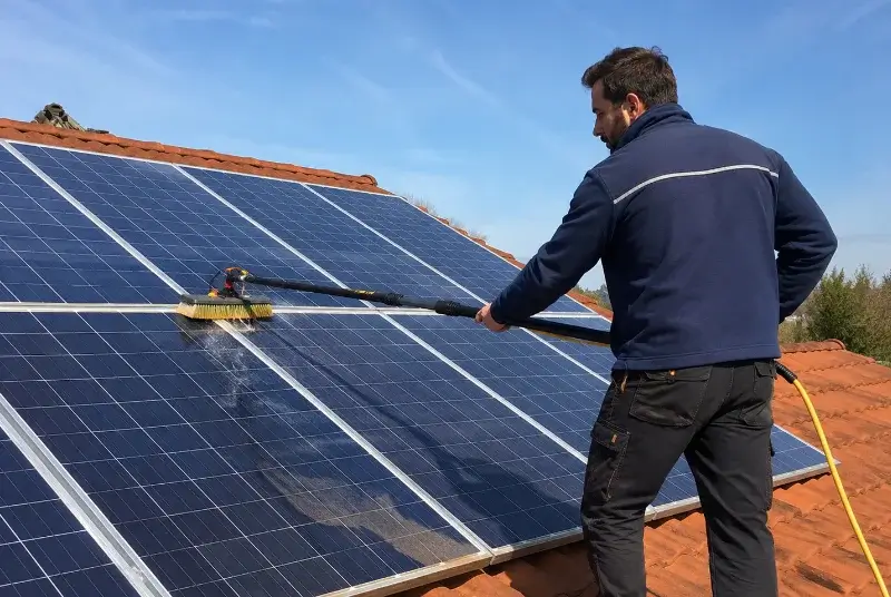 Nettoyage et entretien de panneaux solaires à Crêts en Belledonne